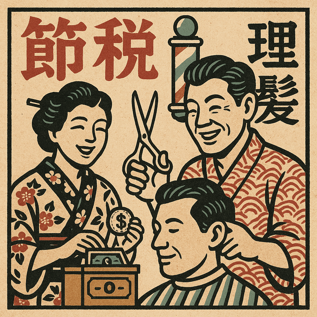 【2025年最新版】理髪店の個人事業主が「専従者給与」で節税するための最適金額とは?