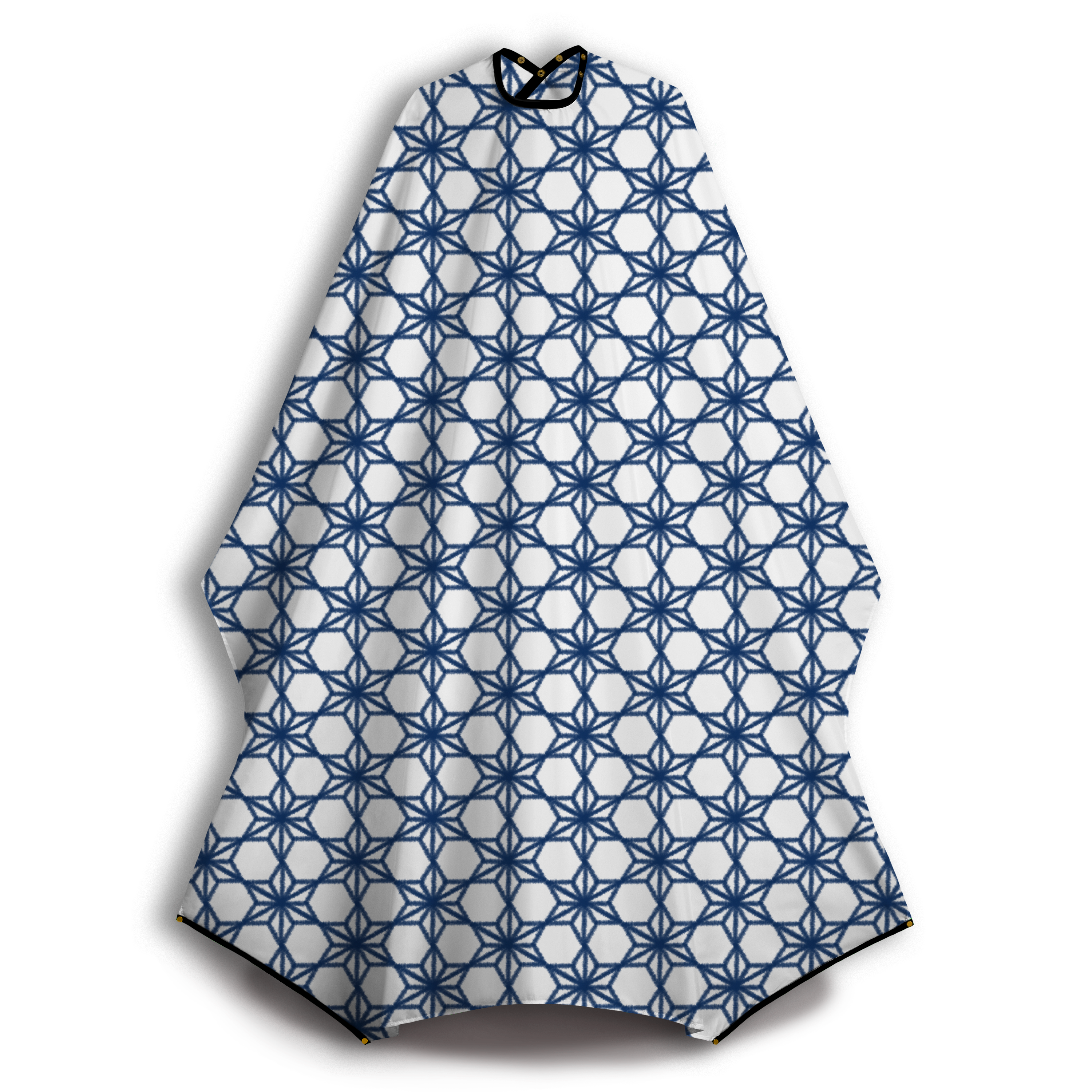 麻の葉-手染め模様