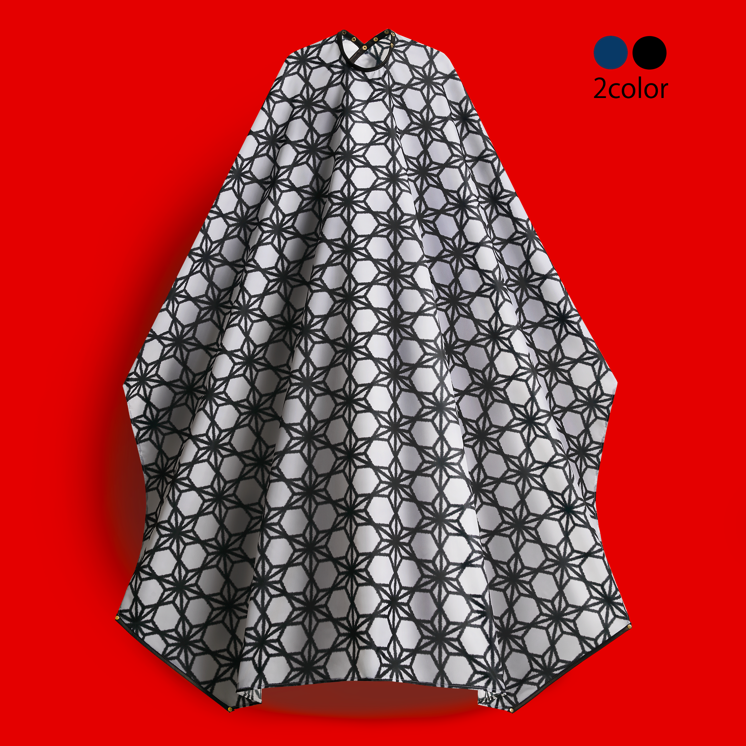 麻の葉-手染め模様