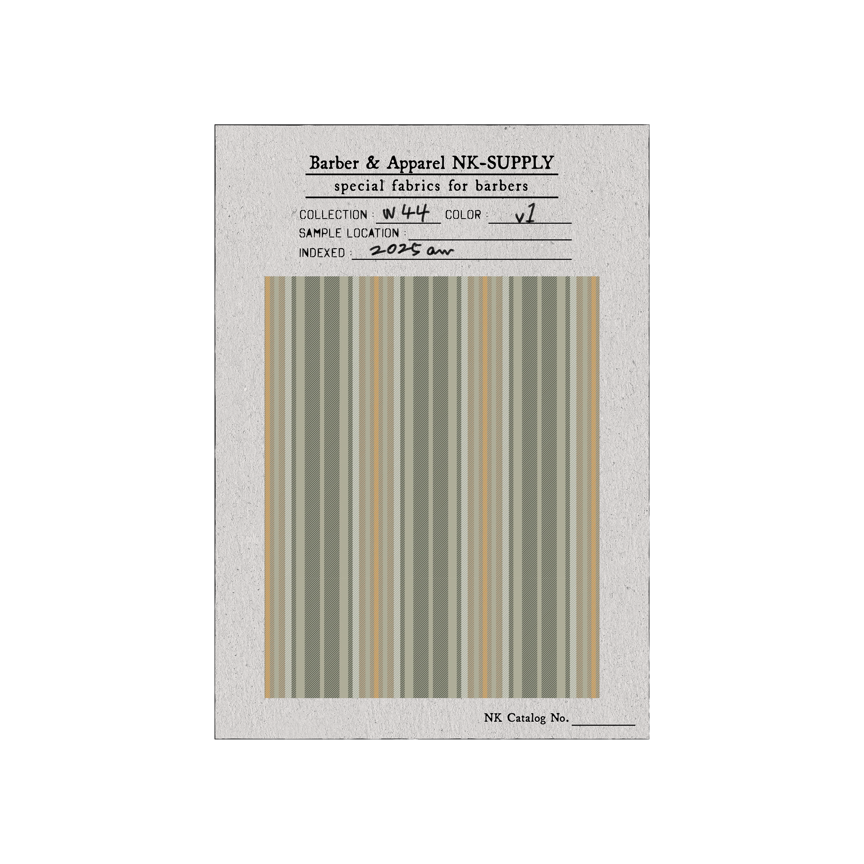 044 STRIPE “Village Sage”