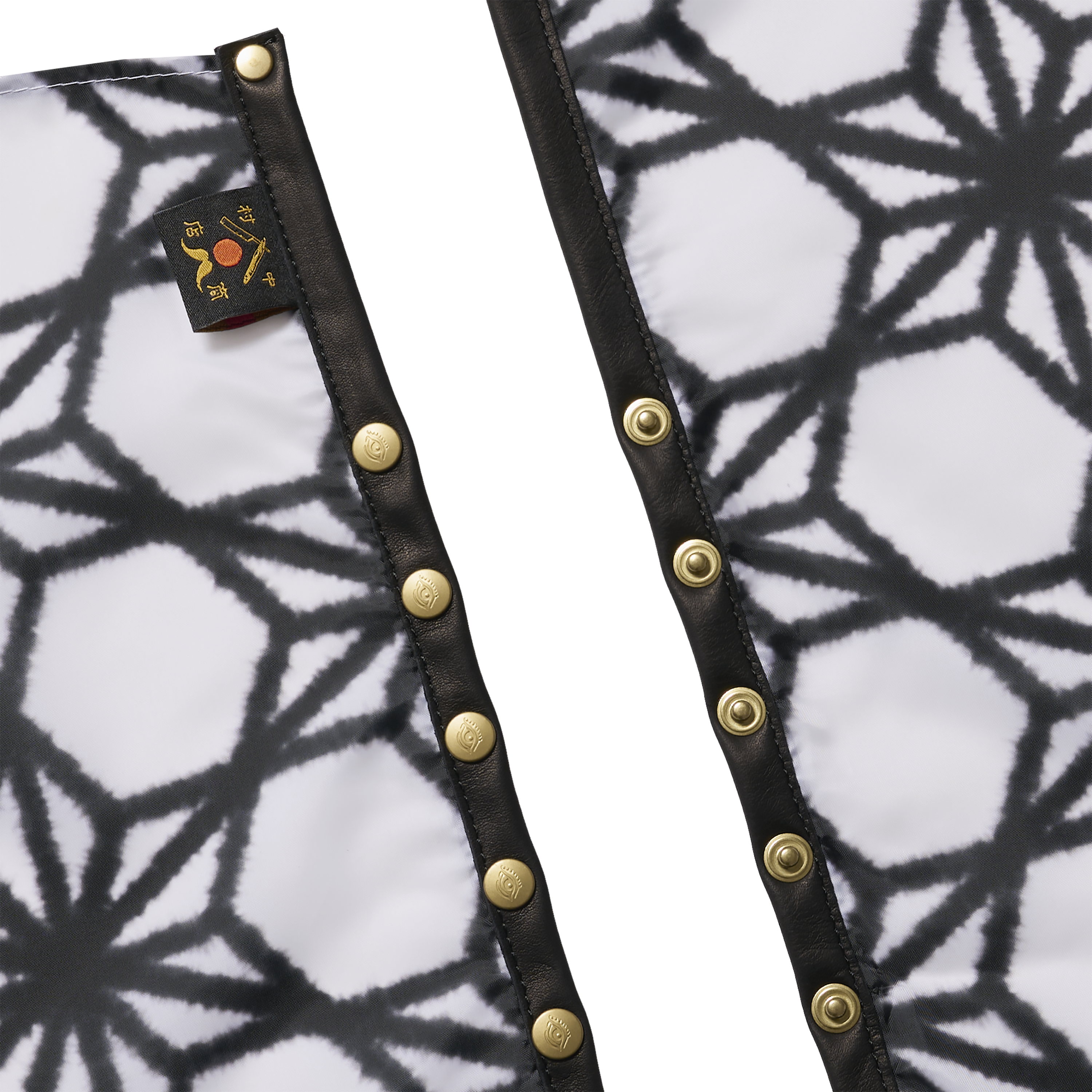 麻の葉-手染め模様