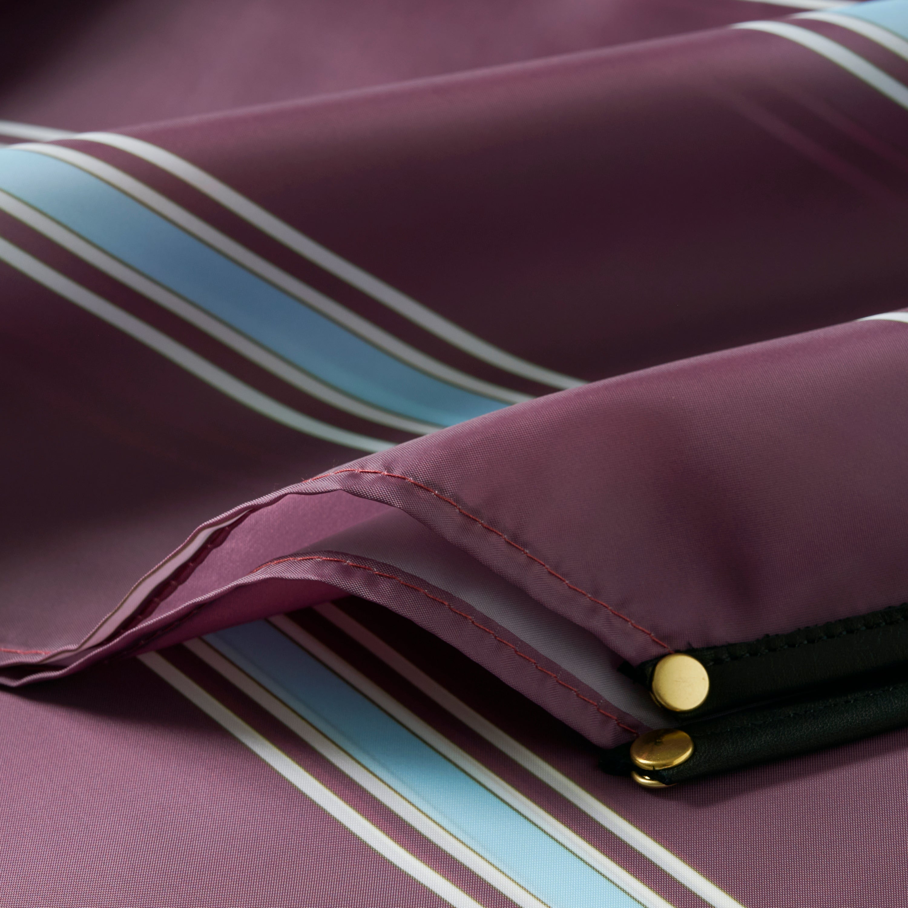 Authentic Stripe/Burgundy