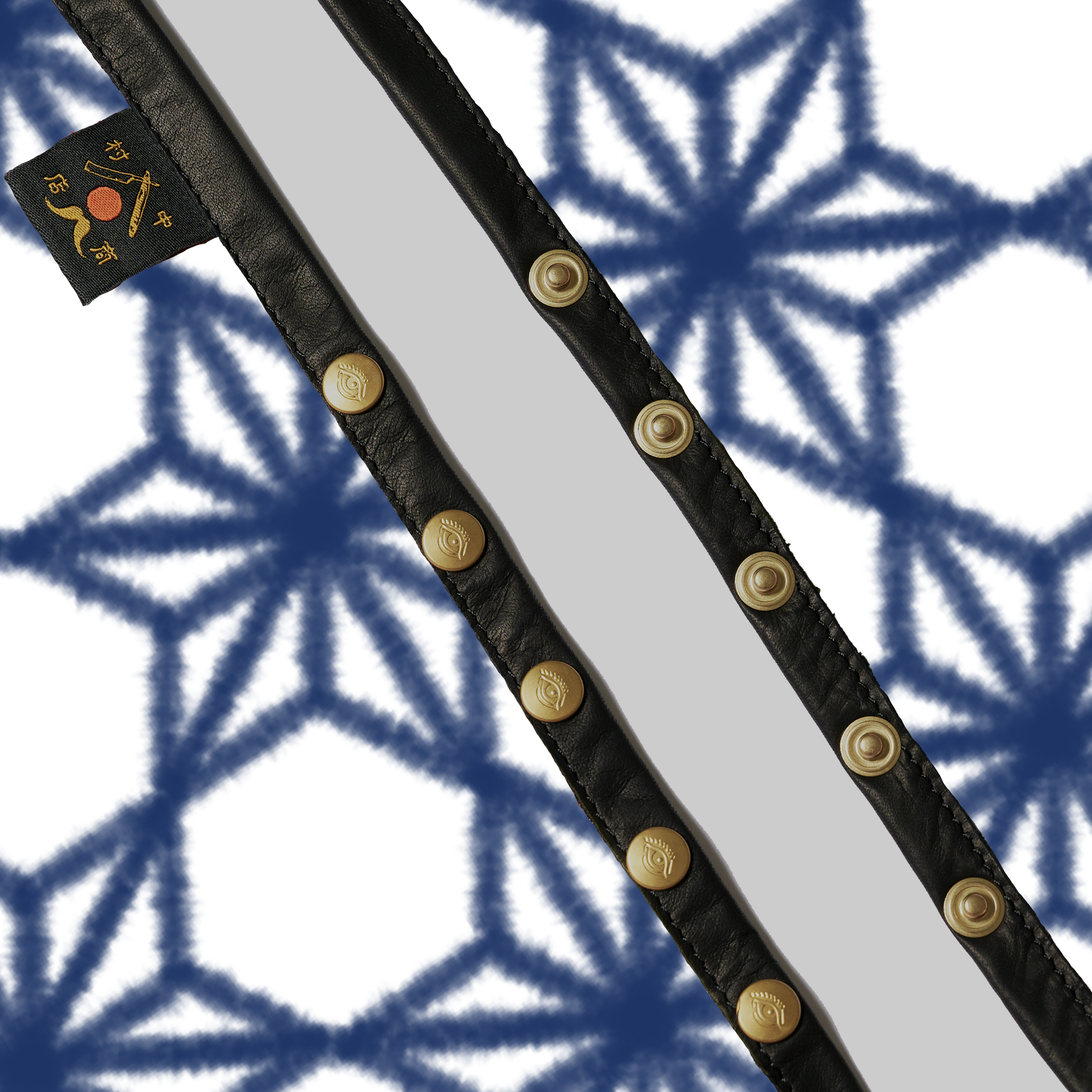 麻の葉-手染め模様