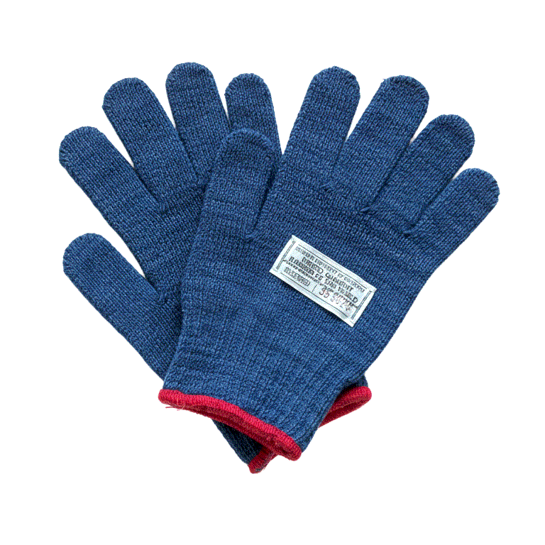 【訳あり】インディゴ糸から編まれた軍手