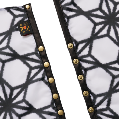 麻の葉-手染め模様