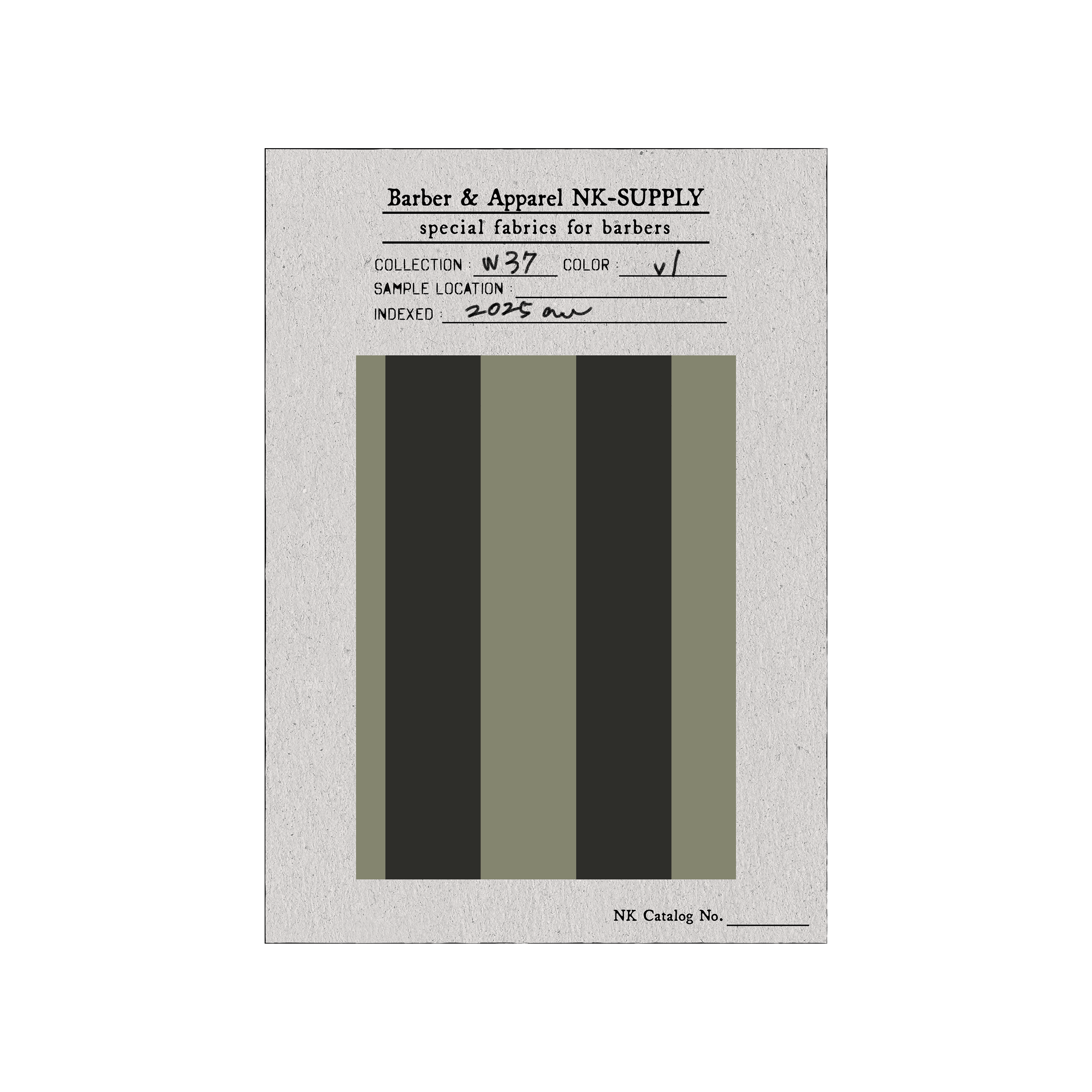 Urban Shadow Olive Stripe