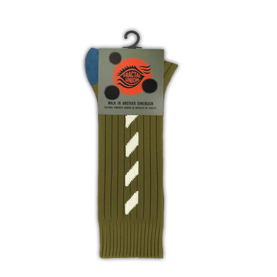 Fractal Union Stripe Socks