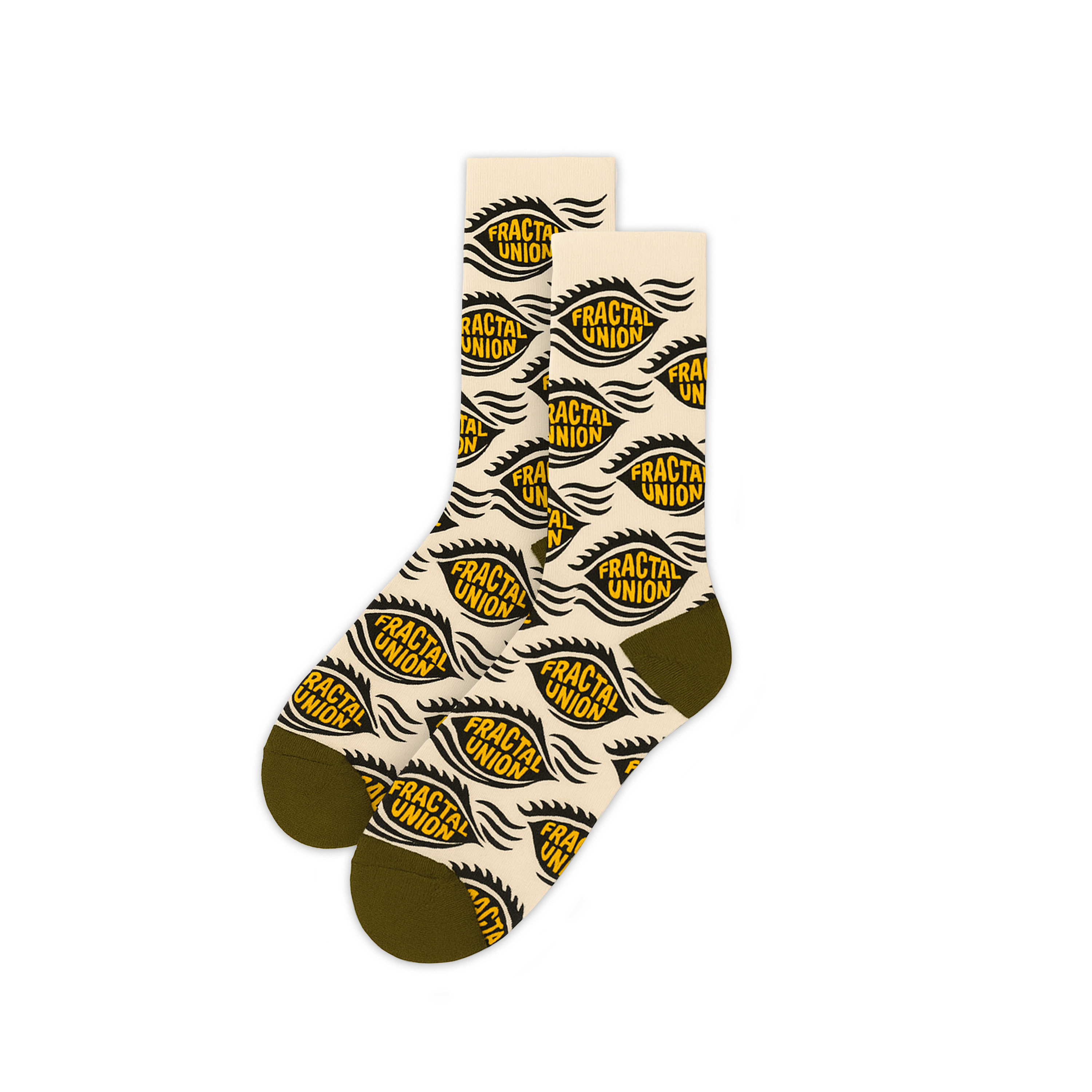 FRACTAL UNION LOGO SOCKS