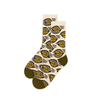 Fractal Union Logo Socks