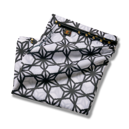 麻の葉-手染め模様