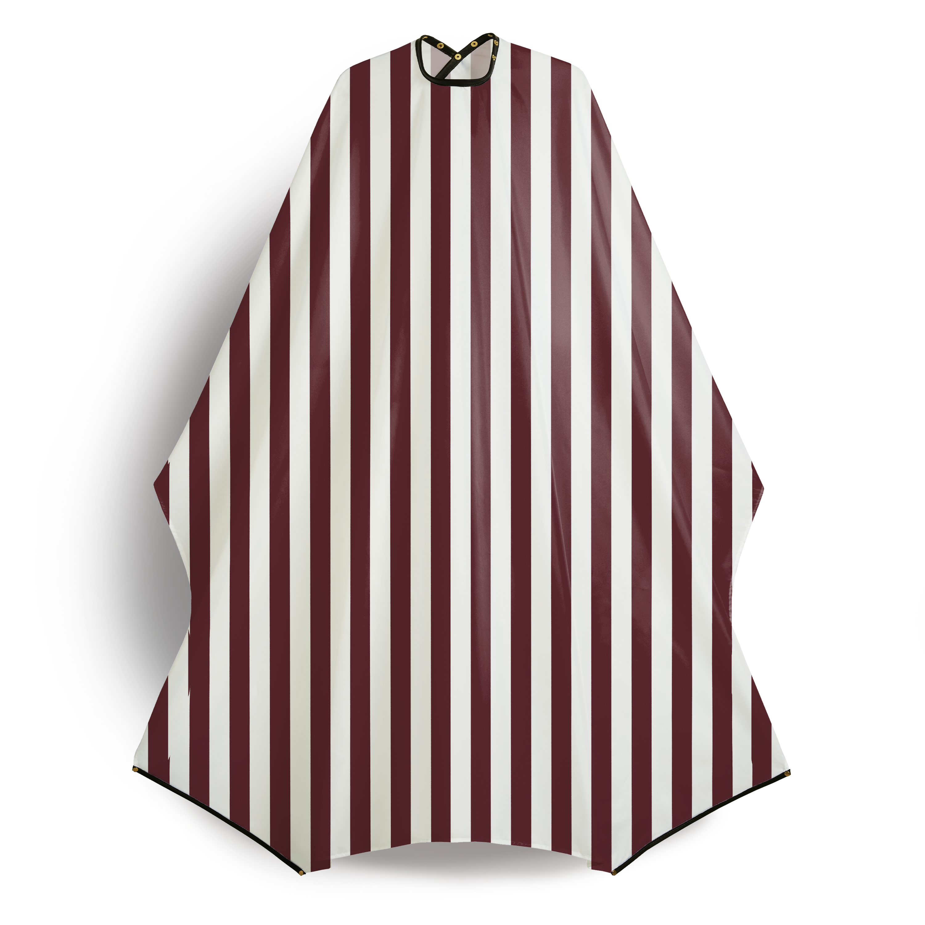 White/Wine red Stripes