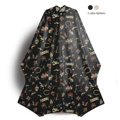 PARLOR FLASH Black｜カッティングケープの全体｜BarBer & Apparel 中村商店