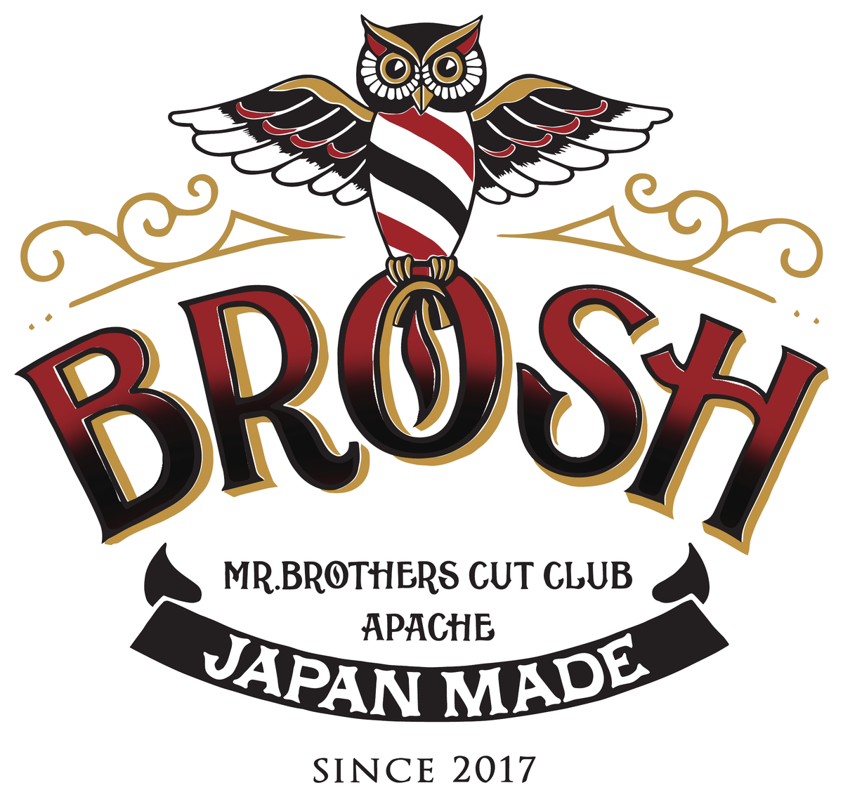 BROSH（ファイヤーワークス株式会社 ブロッシュ事業部）ロゴ｜主催・自社保有の brosh_banner.pdf（2018）より 600dpi 描画・白背景